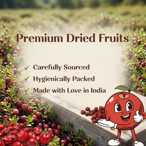 Generic 100% 200g Dried Cranberry, No Refined Sugar, Natural, Rich in Antioxidants, High in Vitamin C