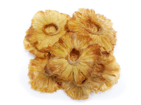 1 Food to Live Organic Dried Pineapple Rings, Pound Non-GMO, Flavorful Chewy Fruit Snack, Vegan, Unsulfured, No Sugar