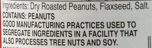 (Pack 4) Teddie Smooth All Natural Peanut Butter with Flaxseed