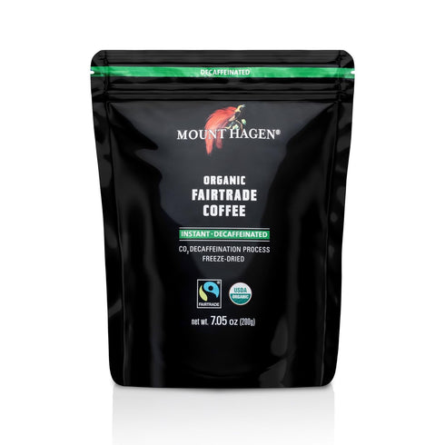 Mount Hagen 7.05oz Organic Freeze Dried Instant Decaf Coffee | Made From
