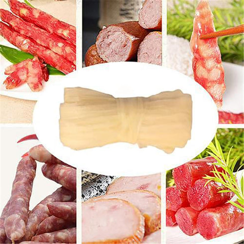 Hoghaki 32mm/ Edible Drying Sausage Casing, Sausage Making Casings, Home Sausage Casing, Sausage Casings for Flavorous