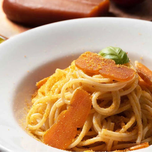 3.5oz 4.5oz (100-130g) Omega-3, Authentic Whole Dried Mullet Roe from Sardinia - Premium Bottarga di Muggine by Le