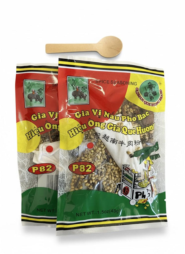 Generic Old Man Que Huong Pho Bac Vietnamese Spice Seasoning, 2 Pack |