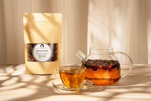 GRIGORIAN GOURMET 8 OZ (227g) Rosehip Berries Whole & Dried Wild-Harvested from Armenias Mountains | Naturally