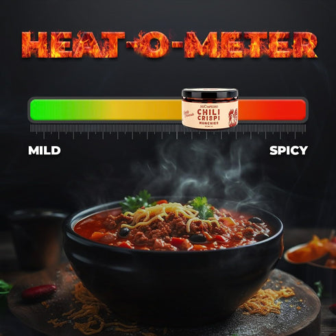 7 Oz Hot Chili Oil, Hot Chilli Olive Oil, Salsa Macha, Gourmet All-Purpose Hot Sauce with Garlic Chili Oil Crisp