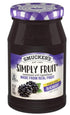 Smucker's Simply Fruit Spreadable Fruit 10oz Jar (Pack of 3) (Seedless Blackberry)