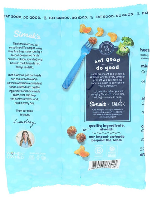 Simek's 12 , Mini Beef Meatballs, Ounce