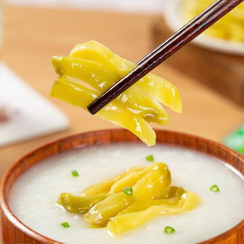 HUANYOUREN (15g*12 packs) 180g (6.3oz.) Pickled mustard Sichuan pickled mustard served with pickles