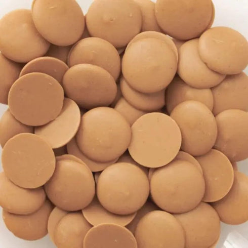 1 Kidu Pantry Melting Chocolate Wafers Bulk In Resealable Bag (Peanut Butter, Pound)