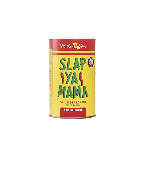 Slap Ya Mama Louisiana Style Variety Pack, Cajun Original Blend Spice Mix 8 Ounce Can and Jalapeno Pepper Hot Sauce 5 Ounce Bottle