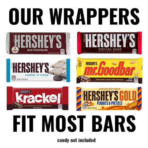 25ct (25 Count) DIY Cinco De Mayo Party Favors Personalized Wrappers for Chocolate Bars Giveaways