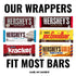25ct (25 Count) DIY Cinco De Mayo Party Favors Personalized Wrappers for Chocolate Bars Giveaways
