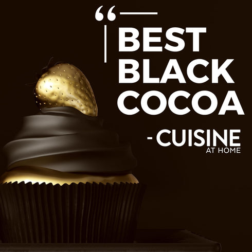 (1 lb) Black Cocoa Powder Bake the Darkest Chocolate Baked Goods, Achieve Rich Chocolate Flavor, All-Natural Substitute