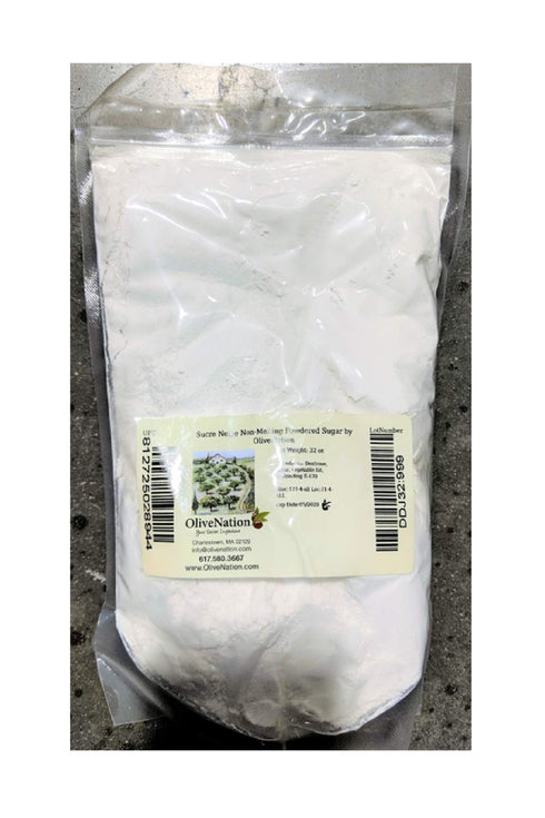 Snow White Non-Melting Topping Sugar, OliveNation Sucre Neige Non-Melting Powdered Sugar, No