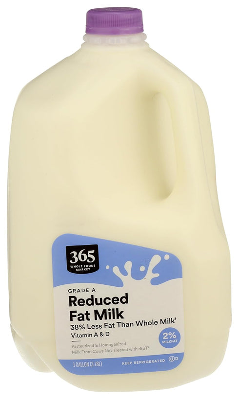 365 by Whole Foods Market , Reduced Fat 2% Milk, 128 fl oz