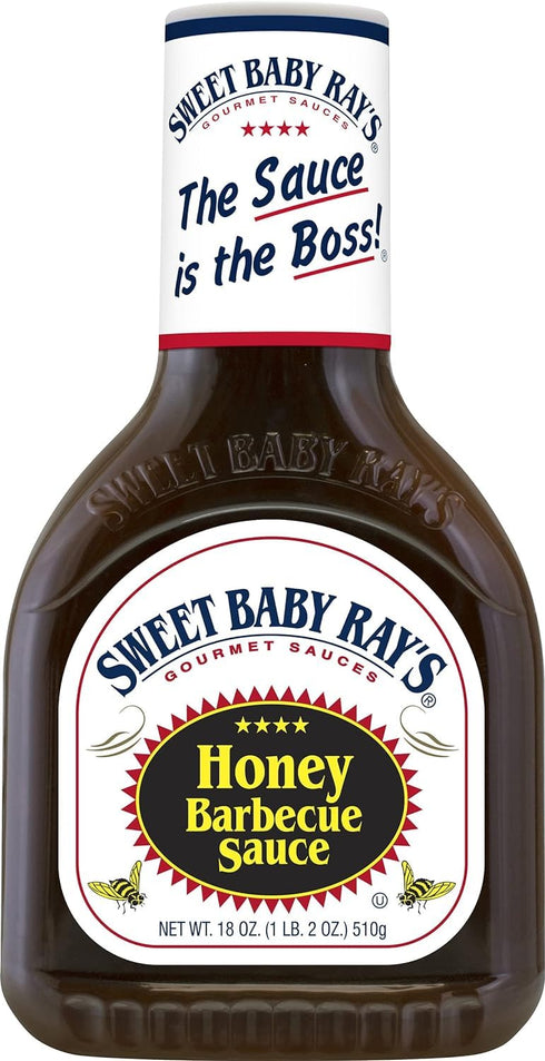 Pack 1 1 1 1 1 18 oz. Pack) Sweet Baby Ray's Trial Barbecue Sauces Includes Original, Sweet n Spicy, Honey, Hickory