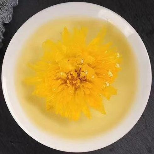 Aandiso 10.58 oz Dried Chrysanthemum Flowers Rock Sugar Tea Chrysanthemum Honey Flower Tea Sugar