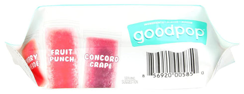 15 Count, 22.5 GOODPOP Assorted Freezer Pops FZ