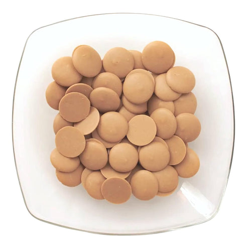 1 Kidu Pantry Melting Chocolate Wafers Bulk In Resealable Bag (Peanut Butter, Pound)