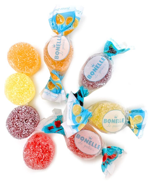 1 SweetGourmet Sugar-Free Italian Assorted Fruit Jellies | Individually Wrapped | Pound