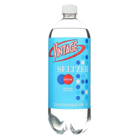 VINTAGE SELTZER 1 LT BTL 12CT Seltzer,Plain