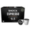Shock Coffee Espresso 9.5 Single Serve Cups | Extra High Caffeine Strong