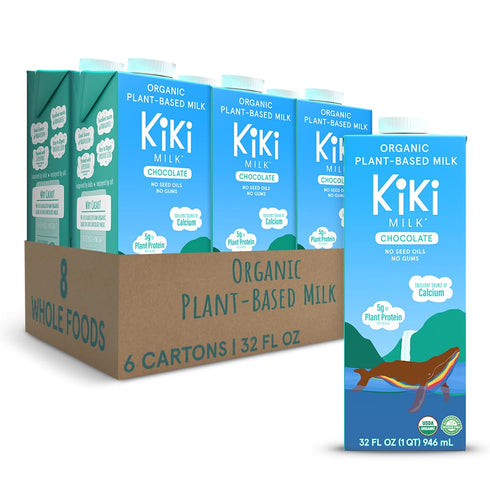 Kiki Milk Plant Based Milk - Organic Chocolate Milk - Calcium &