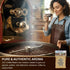 100% 8oz Pack, JamaicanCoffeeClub Blue Mountain Whole Bean Coffee, WB Jamaican Roasted Beans, Smooth Rich Flavor