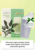 Set 10 Packs Korean Food Greenrules Korean Grain Shake Gift with Chwinamul Plant-Based Meal Mix Powder, Stick + Free