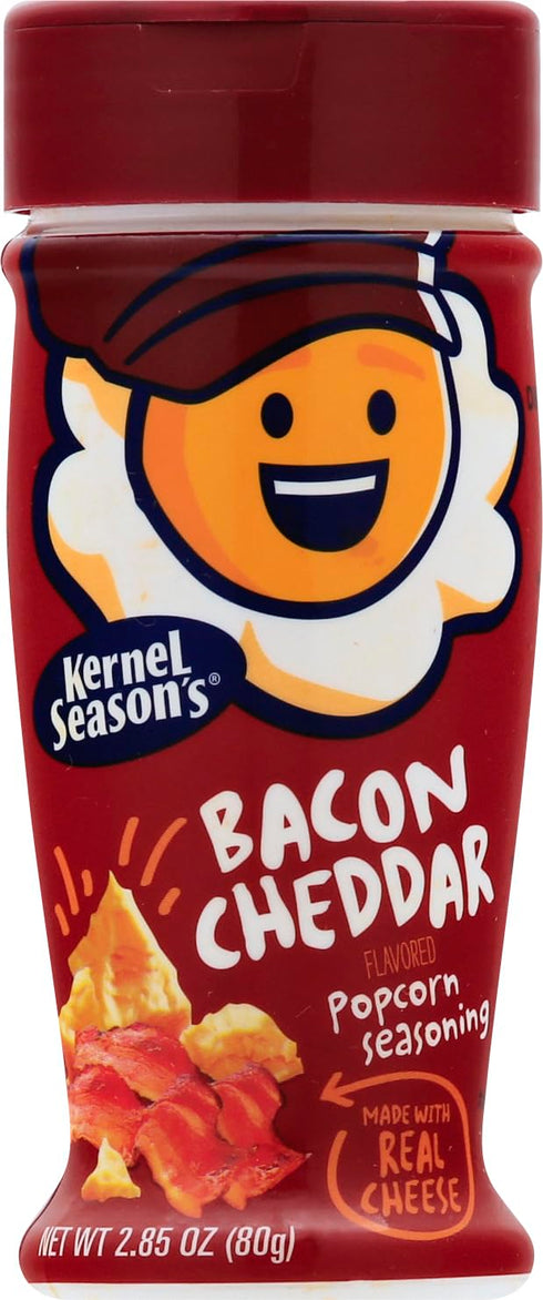 Kernel Season's Popcorn Seasoning, Bacon Cheddar, 2.85 oz