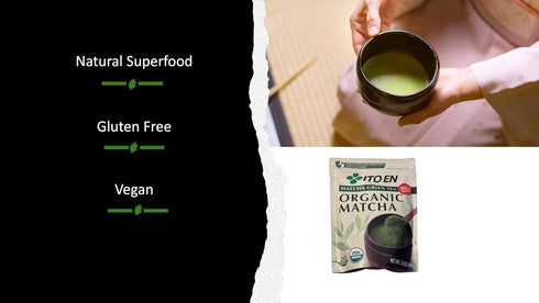 12 Oz Ito En Matcha Green Tea, Japanese Matcha Powder, Organic