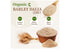 GHOTARAM Flour-100% Pure,100% Dalia-240g Jau Barley Daliya, Broken Cracked Pearl Barley, Jau Ka Daliya Pearl Barli