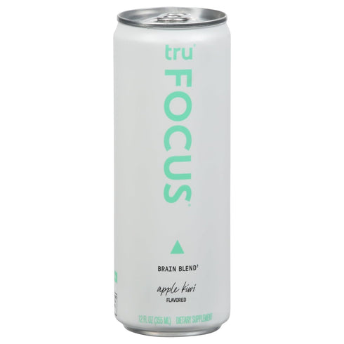 Tru Apple Kiwi Focus Seltzer, 12 Fl Oz