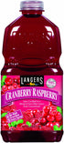Langers Juice Cocktail, Cranberry Raspberry, 64 Fl Oz (Pack of 8)