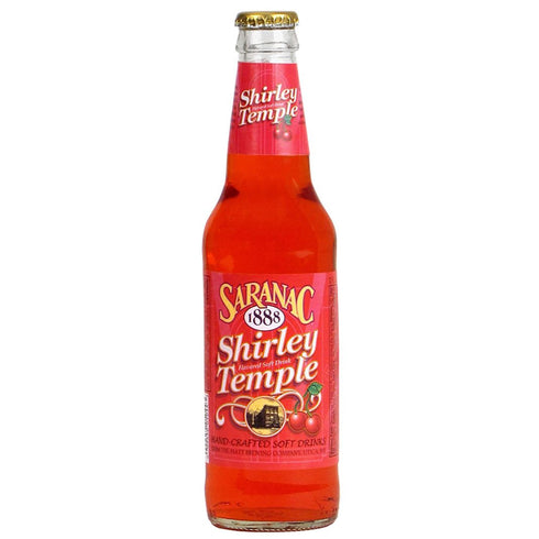 Saranac 12 12 Pack Shirley Temple Soda Pop - Ounce Bottles