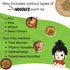 Pack 10 10 Count Ramen Noodles Variety of Instant Noodles with Thai Fried Garlic