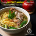 Pack 10 10 Count Ramen Noodles Variety of Instant Noodles with Thai Fried Garlic