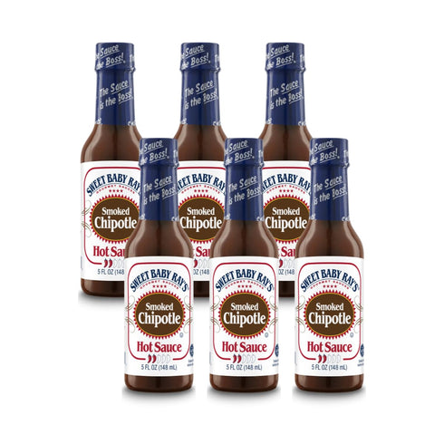 Sweet Baby Rays Smoked Chipotle Hot Sauce 5 Fl Oz (Pack of