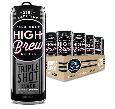 High Brew Coffee | Lightly Sweetened Cold Brew Iced Coffee with Pure