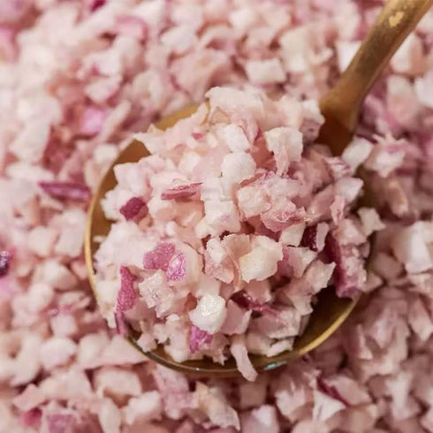 UpBots 3.52 oz. Freeze-dried red onion a fresh red onion substitute, cooking seasoning, salad ingredient, soup