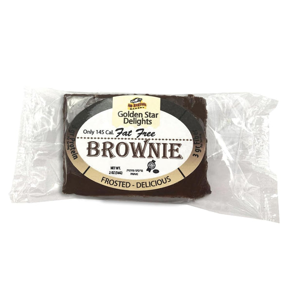 Generic Chocolate Brownies Fat-Free Snack Individually Wrapped Kosher Parve Healthy Low Calorie Dessert