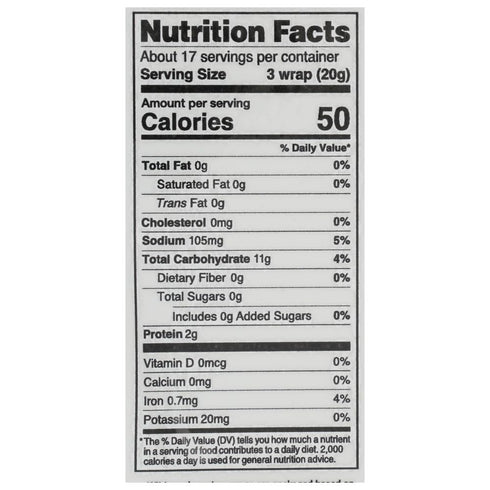 Wildwood 12 OZ Organic Wonton Wraps
