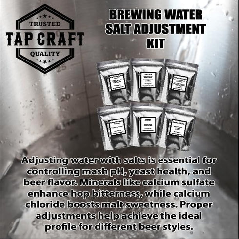 Craft Beer Brewing Salts - Perfect Water Adjustment for Homebrewers