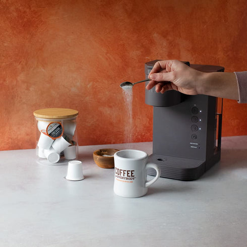 100% 72 Fresh Roasted Coffee, Colombian Water Processed Decaf, Kosher, K-Cup Compatible, Pods