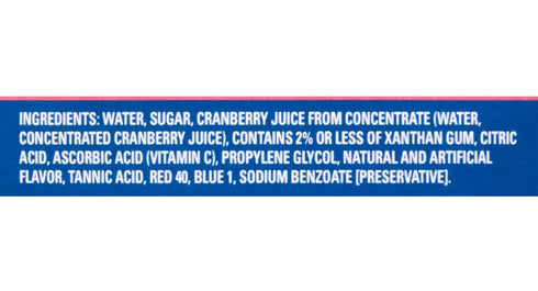 46 oz (Pack 2) Thick & Easy Clear Thickened Cranberry Juice Cocktail Flavored Drink, Nectar Consistency, fl