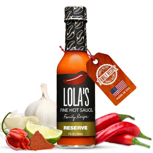 Lolas Family Reserve Hot Sauce | Carolina Reaper & Habanero Blend |
