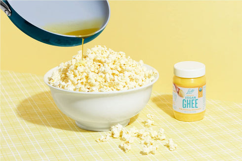 14 oz. Livlo Organic Vegan Ghee - Plant Based Butter - No Refrigeration Necessary - Dairy, Soy Free, and Gluten Free
