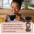 3.5oz nuKAF By Gourmanity Instant Chicory Coffee Alternative with Cocoa, Brews Like Regular Coffee, Chicory Root Powder