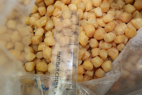 (0.5lb/8Ounces/227g) packages Sweet Post Scallop Dried Qingdao Scallops Order by mail from USA