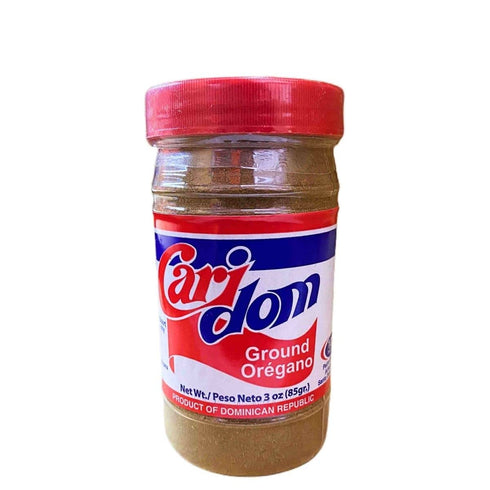 Caridom Ground Oregano, 100% Natural Dried Oregano from Dominican Republic, Oregano Powder, 3 oz